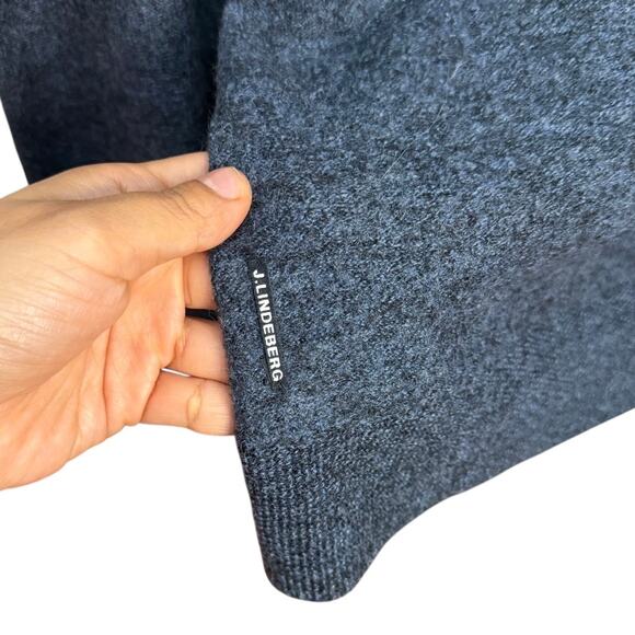 J.Lindeberg 100% Wool Four Buttoned Patch Pockets Cardigan Men’s Size XXL - Picture 8 of 12